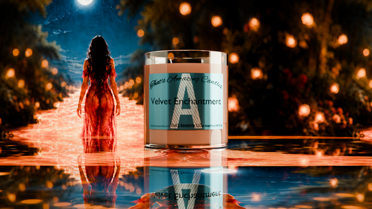 Velvet Enchanment - Luxury Coconut Soy Wax Candle 8.5 oz