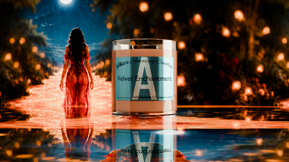 Velvet Enchanment - Luxury Coconut Soy Wax Candle 8.5 oz